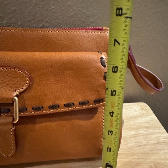 Dooney & Bourke Florentine Leather Medium Pocket Clutch - Picture 6 of 15